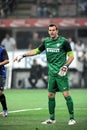 Samir Handanovic during the match